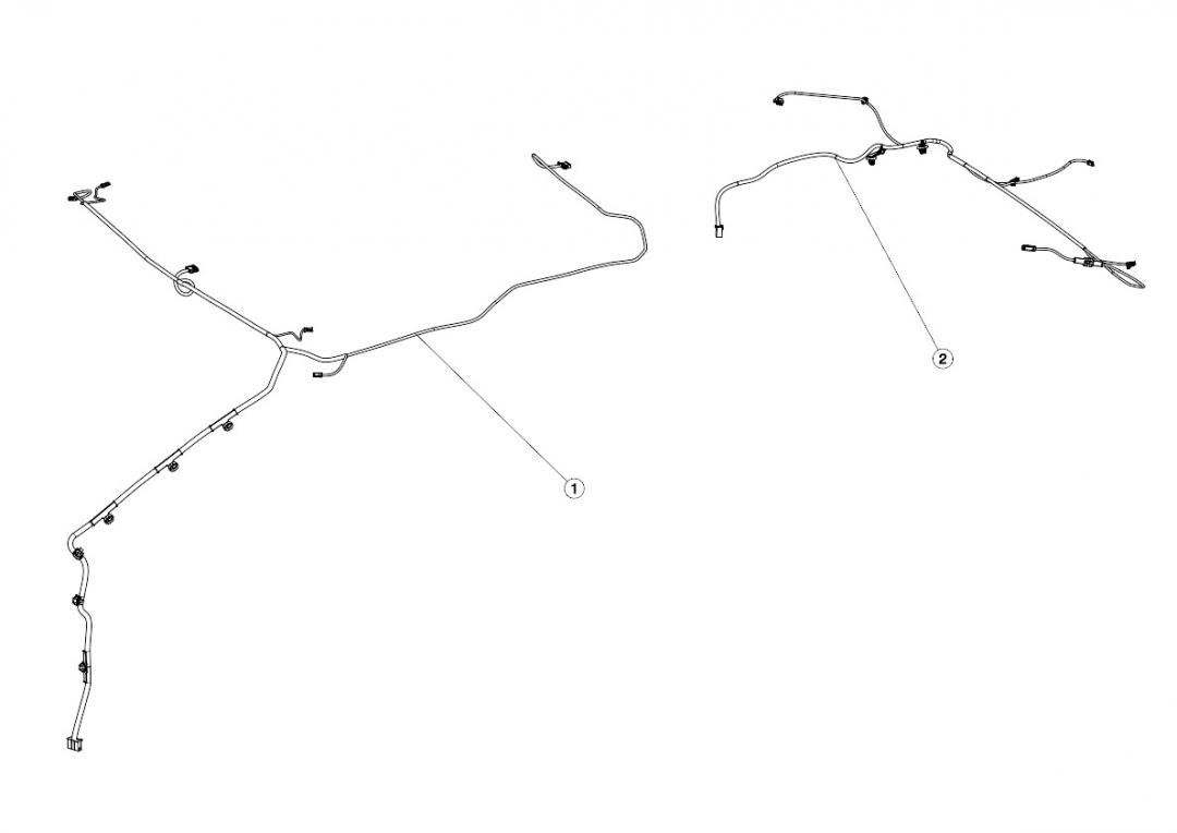 проводка Tesla Model 3 1 поколение 2020, 1045235-00-A - фото №1