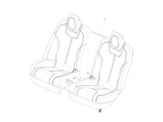 салон (комплект сидений) Tesla Model S 1 поколение 2016, 1061102-03-A