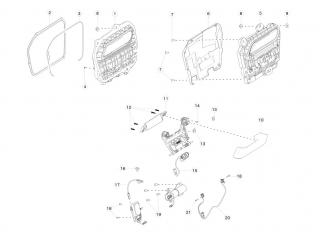 Храповик Tesla Model S 1 поколение [рестайлинг] 2020, 1042845-00-B