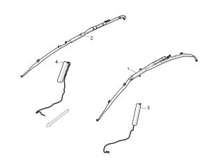 подушка безопасности Tesla Model S 1 поколение [рестайлинг] 2020, 1005261-00-F