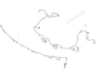 проводка Tesla Model S 1 поколение [рестайлинг] 2020, 1004421-04-Q