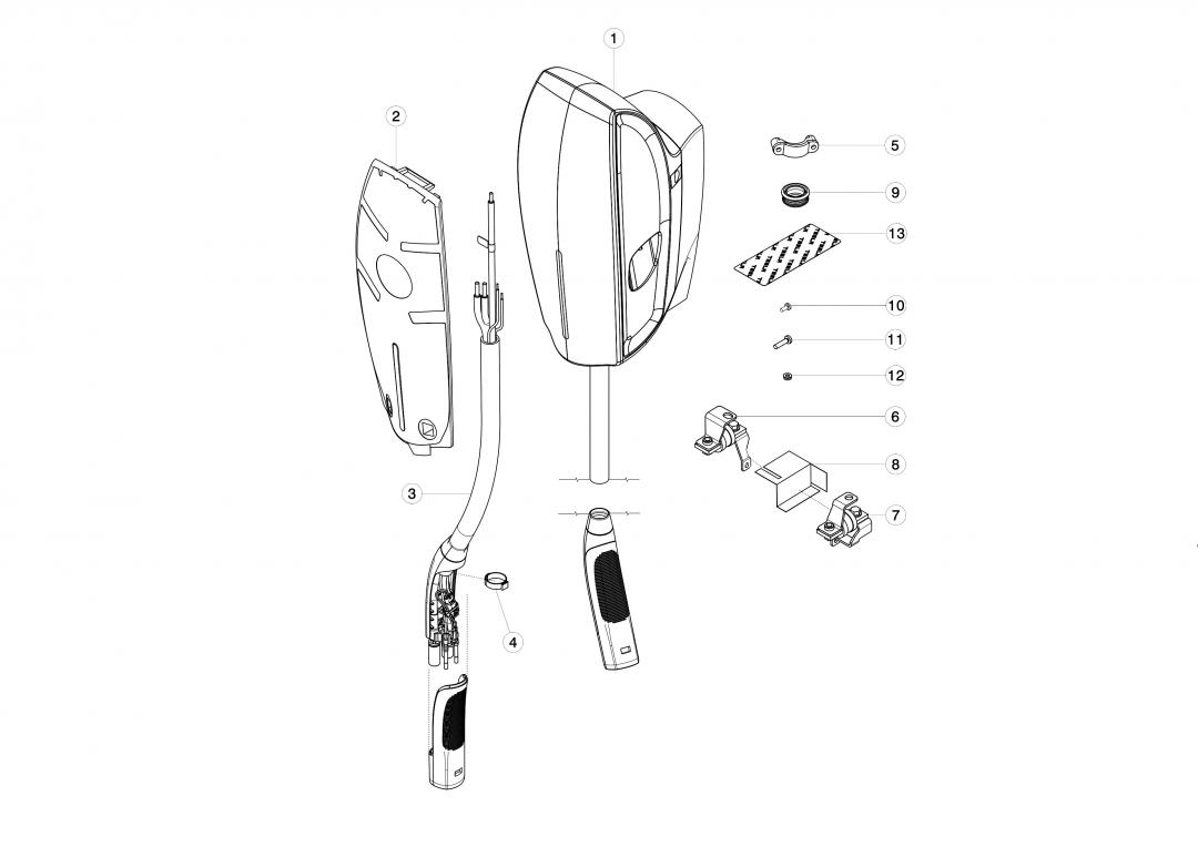 переходник для зарядки Tesla Model 3 1 поколение 2020, 1050074-01-C - фото №1