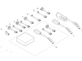 переходник для зарядки Tesla Model 3 1 поколение 2020, 1104936-10-C