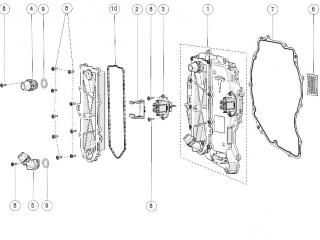 Электродвигатель Tesla Model 3 1 поколение 2020, 1102179-00-D