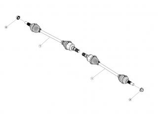 Электродвигатель Tesla Model 3 1 поколение 2020, 1115558-00-A