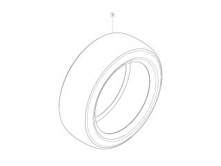 колпак колесный Tesla Model 3 1 поколение 2020, 1320670-00-A