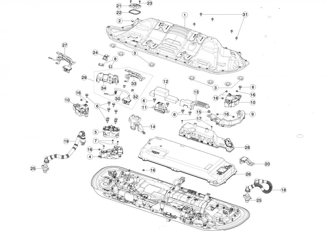 распределитель тока Tesla Model 3 1 поколение 2020, 1110932-00-A - фото №1