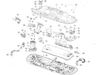 распределитель тока Tesla Model 3 1 поколение 2020, 1135558-00-C