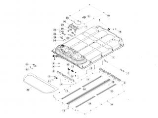 распределитель тока Tesla Model 3 1 поколение 2020, 1092592-00-B