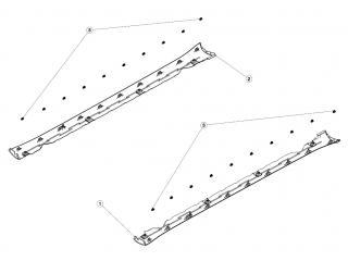 защита арок (подкрылок) Tesla Model 3 1 поколение 2020, 1110167-00-A