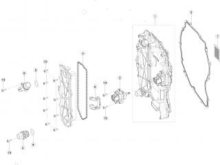 Электродвигатель Tesla Model 3 1 поколение 2020, 1102178-00-C