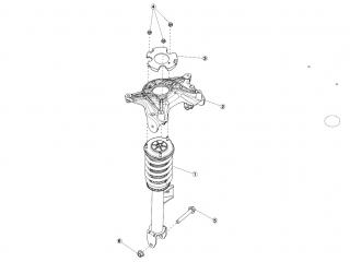 блок управления подвеской Tesla Model 3 1 поколение 2020, 1044030-00-B