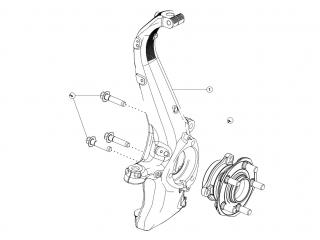 блок управления подвеской Tesla Model 3 1 поколение 2020, 1064834-00-B