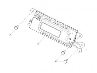 блок управления мультимедия Tesla Model 3 1 поколение 2020, 1079749-00-D