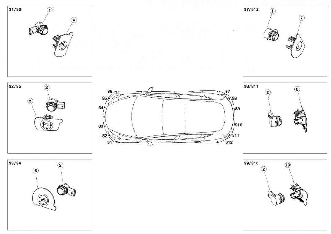 проводка Tesla Model 3 1 поколение 2020, 1088444-00-C - фото №1