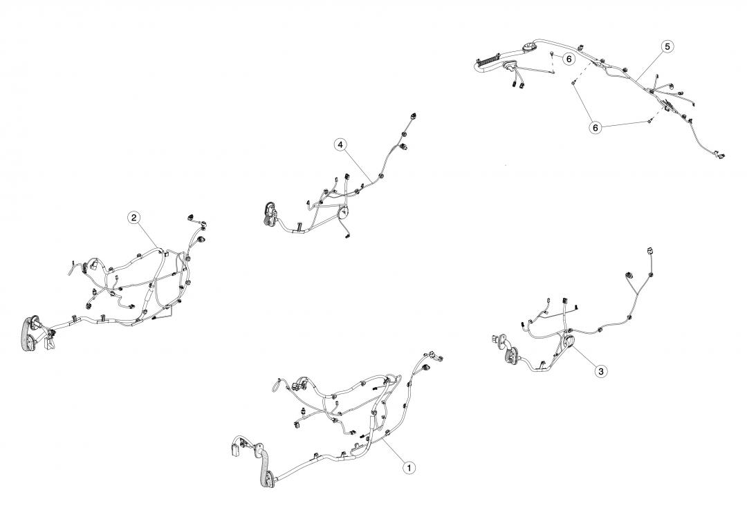 проводка Tesla Model 3 1 поколение 2020, 1034197-00-B - фото №1