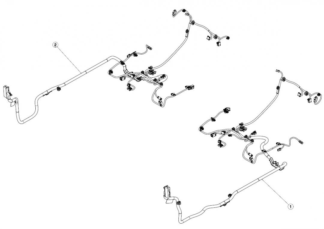 проводка Tesla Model 3 1 поколение 2020, 1116841-00-A - фото №1