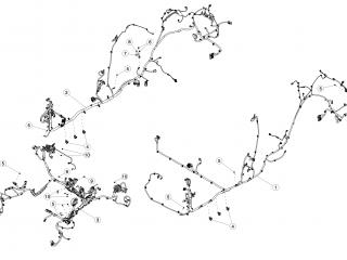проводка Tesla Model 3 1 поколение 2020, 1069872-00-A