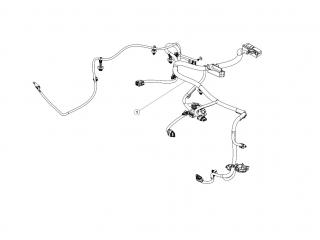 Электропроводка аккумулятора 12V Tesla Model 3 1 поколение 2020, 1068767-00-F