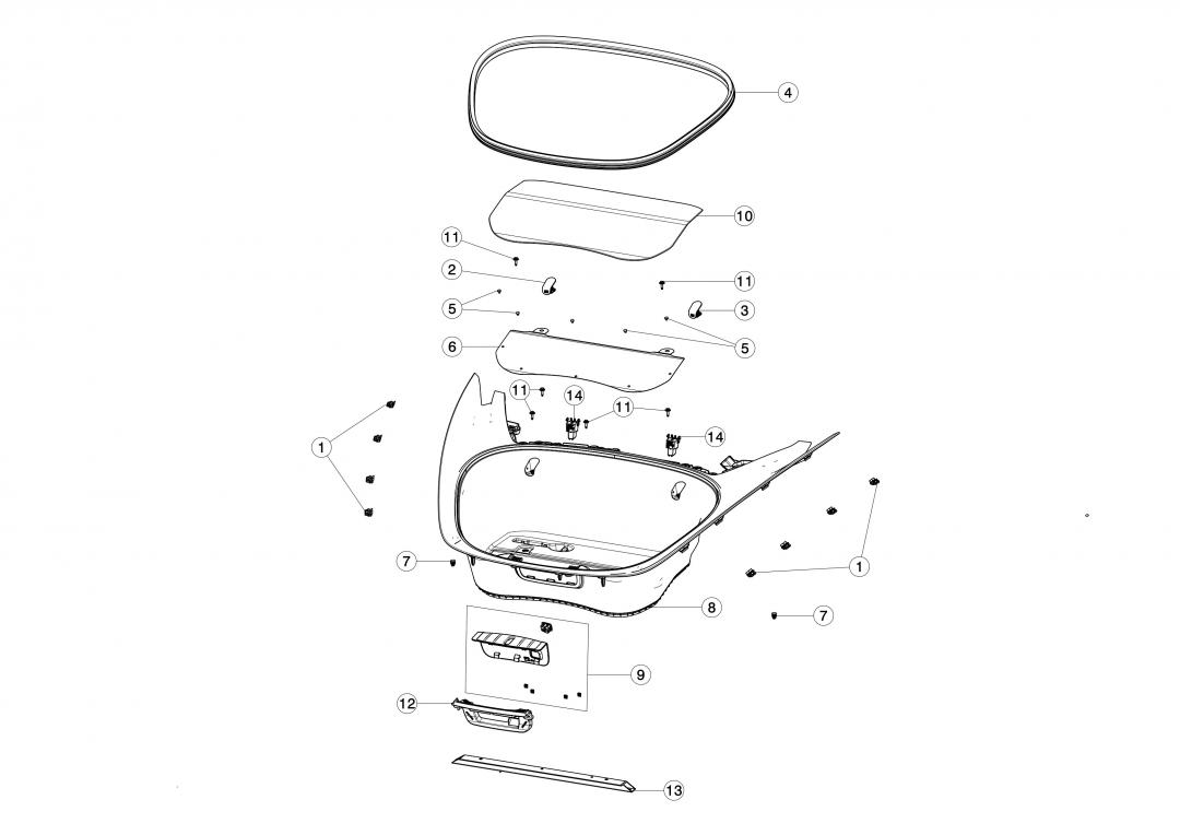 Усилитель бокса подкапотного Tesla Model 3 1 поколение 2020, 1104777-00-A - фото №1