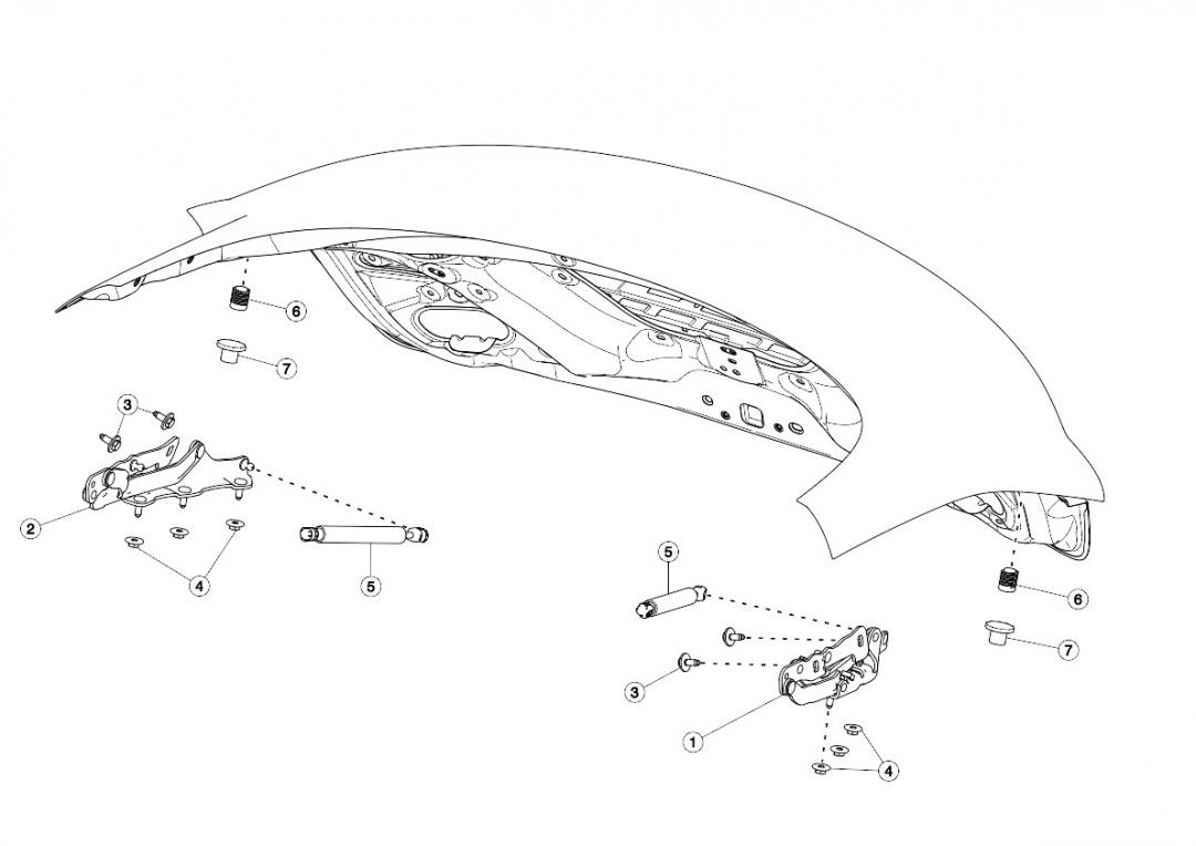 замок двери Tesla Model 3 1 поколение 2020, 1081832-00-H - фото №1