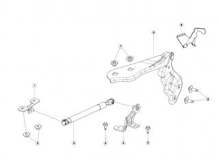 замок двери Tesla Model 3 1 поколение 2020, 1450463-00-A