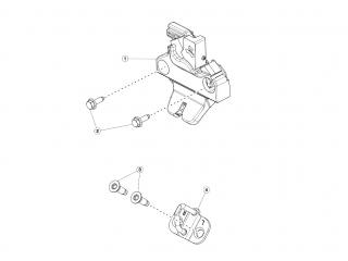 замок двери Tesla Model 3 1 поколение 2020, 1110705-00-A