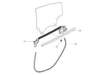 замок двери Tesla Model 3 1 поколение 2020, 1080745-50-F