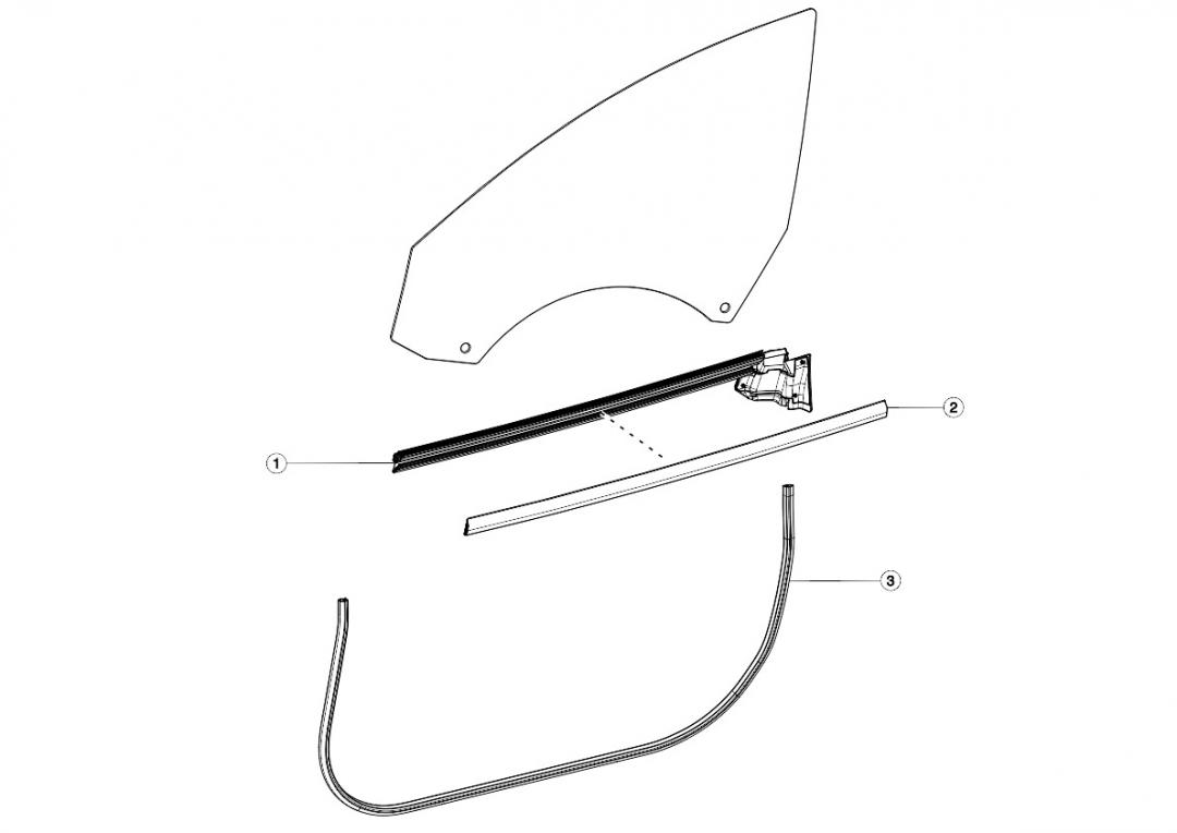 замок двери Tesla Model 3 1 поколение 2020, 1090494-01-A - фото №1