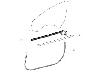замок двери Tesla Model 3 1 поколение 2020, 1090494-00-B