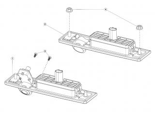 замок двери Tesla Model 3 1 поколение 2020, 1111519-00-B