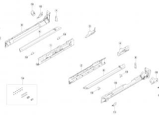 рама Tesla Model 3 1 поколение 2020, 1088542-S0-A