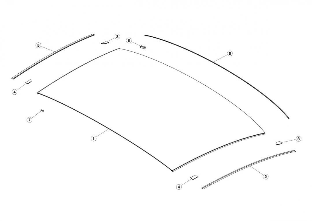 рама Tesla Model 3 1 поколение 2020, 1487150-00-A - фото №1