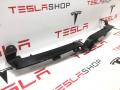 Накладка V-образная декоративная переднего гриля хром (птичка) Tesla Model S 1 поколение [2-й рестайлинг] 2022, 1611012-00-C - фото №4