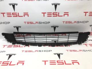 Решетка декоративная основного радиатора (передний бампер) Tesla Model S 1 поколение [2-й рестайлинг] 2022, 1564699-00-B
