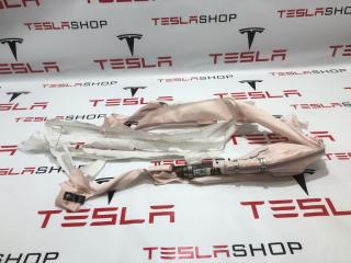 подушка безопасности боковая (шторка) Tesla Model S 1 поколение [2-й рестайлинг] 2022, 1608265-00-A