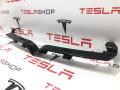 Накладка V-образная декоративная переднего гриля хром (птичка) Tesla Model S 1 поколение [2-й рестайлинг] 2022, 1611012-00-B - фото №2