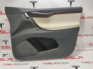 обшивка двери передняя правая Tesla Model X 1 поколение 2018, 1035778-00-A, 1055329-01-J