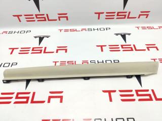 Накладка межсекционная подъемной задней двери Tesla Model X 1 поколение 2018, 1051556-07-C, 1053729-00-B