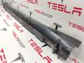 Накладка порога рокерной панели Tesla Model S 1 поколение 2016, 1025042-00-G, 1024575-00-G, 6005874-00-E, 6005874-00-H - фото №4