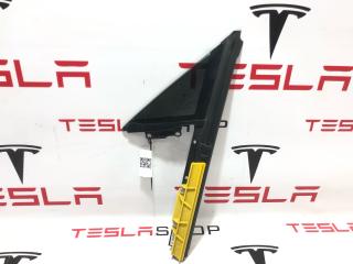 форточка передняя левая Tesla Model S 1 поколение [2-й рестайлинг] 2021, 1628121-97-A, 1821299-00-A