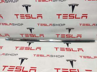 молдинг двери задней левой Tesla Model X 1 поколение 2019, электро, 1032175-00-C, 1032167-88-D
