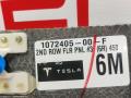 Панель пола (2-ой ряд сидений 6 мест) Tesla Model X 1 поколение 2019, электро, 1072405-00-E - фото №5