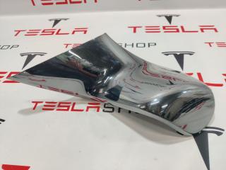 Накладка хром 2-го ряда сидений внутренняя Tesla Model X 1 поколение 2019, электро, 1062963-00-B, 1068123-00-B