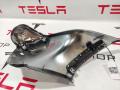 Накладка хромированная 2-го ряда сидения Tesla Model X 1 поколение 2019, электро, 1062962-00-B - фото №4