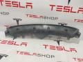 Накладка гриля бампера переднего верхняя Tesla Model X 1 поколение 2019, электро, 1047021-00-E - фото №4