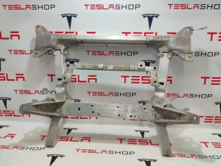 балка подвески передняя (подрамник) Tesla Model X 1 поколение 2019, электро, 1027579-00-B, 1014946-00-B, 1048801-00-A
