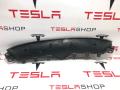 Накладка гриля бампера переднего верхняя Tesla Model X 1 поколение 2019, электро, 1047021-00-E - фото №3