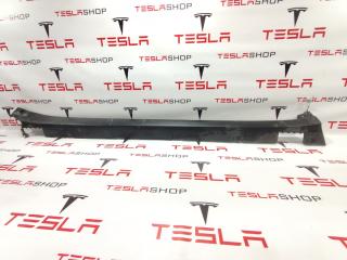 Накладка порога рокерной панели Tesla Model X 1 поколение 2019, электро, 1034219-00-B