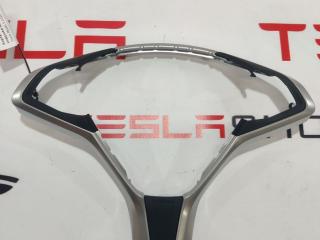 Корпус декоративный подушки безопасности водителя Tesla Model S 1 поколение 2016, 2463292, 250765, 12463293